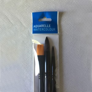 Set 3 pinceles Campus Raphael Acuarela L