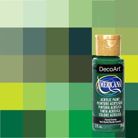 PINTURA AMERICANA DECOART ACRILICA VERDES