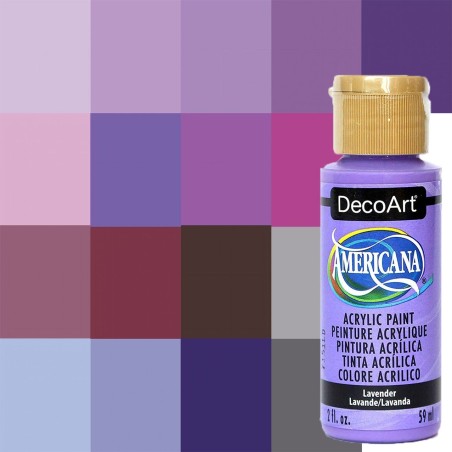 PINTURA AMERICANA DECOART ACRILICA VIOLETAS