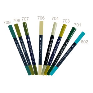 Rotuladores MEMENTO Verdes