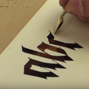 PLUMILLA MANUSCRIPT LEONARDT 15 MM