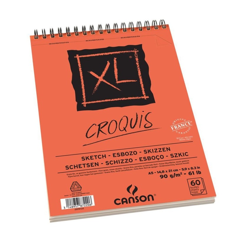 CUADERNO CANSON XL ESBOZO A5
