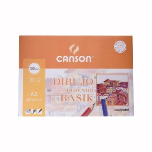 Pack de 10 hojas Guarro Canson A3