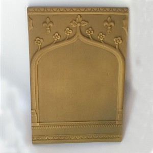 CUADRO CON ADORNO PUERTA Y FLORES