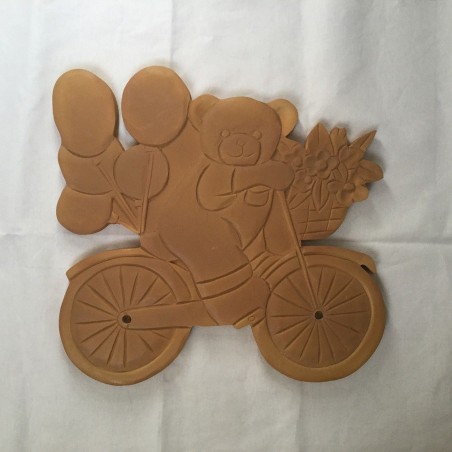 OSO EN BICICLETA Y GLOBOS