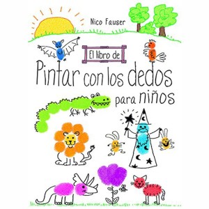 LIBRO PARA NIÑOS PINTAR CON LOS DEDOS