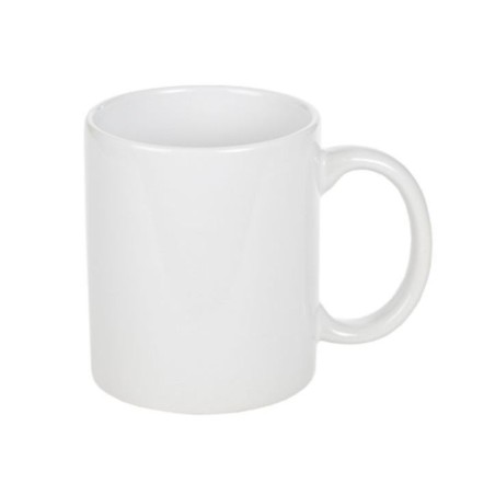 TAZA MUG CERÁMICA BLANCA