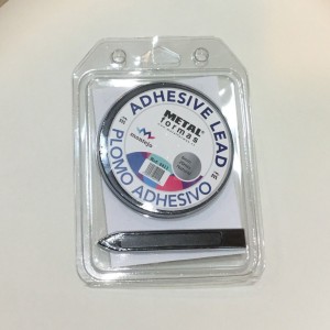 PLOMO ADHESIVO PLATA 20 METROS