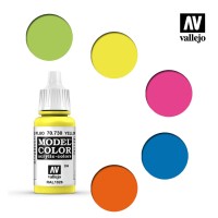 Pinturas para modelismo Model Color Fluorescentes | TOPAZ