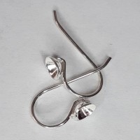 Pendientes plata ley  para trabajos de bisuteria | TOPAZ